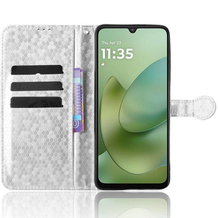 Захисний чохол Deexe Pegasus Cover для Motorola Moto G06 / G06 Power - Silver: фото 3 з 7