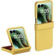 Захисний чохол Deexe Pivot Case для Motorola Razr 60 Ultra / Razr 70 Ultra - Yellow (380420Y)