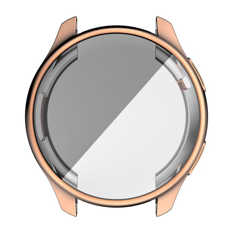 Защитный чехол Deexe Protective Frame для OnePlus Watch - Rose Gold: фото 5 из 9