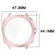 Защитный чехол Deexe Protective Frame для Samsung Galaxy Watch 7 (40mm) - Pink (358100P). Фото 7 из 7