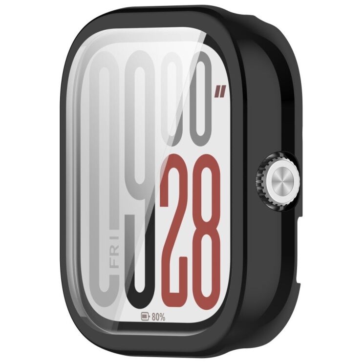 Защитный чехол Deexe Protective Frame для Xiaomi Redmi Watch 5 - Black: фото 2 из 7