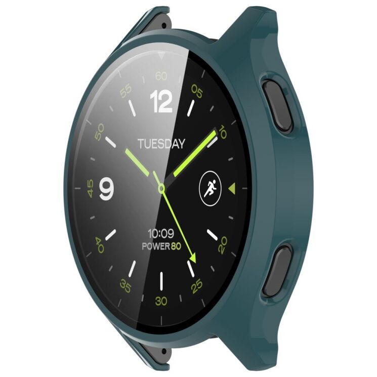 Защитный чехол Deexe Protective Frame для Xiaomi Watch 2 - Green: фото 2 из 8