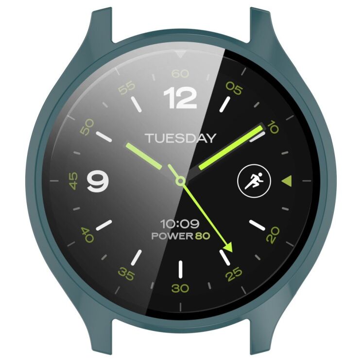 Защитный чехол Deexe Protective Frame для Xiaomi Watch 2 - Green: фото 5 из 8