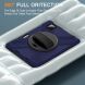 Защитный чехол Deexe Rotation Hybrid для Xiaomi Pad 7 / 7 Pro - Navy Blue (369032DB). Фото 4 из 15