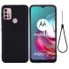 Защитный чехол Deexe Silicone Case для Motorola Moto G10 / Moto G20 / Moto G30 - Black (278006B). Фото 2 из 6