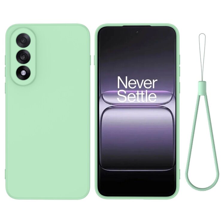 Захисний чохол Deexe Silicone Case для OnePlus Nord 5 / Ace 5 Ultra - Green: фото 1 з 8