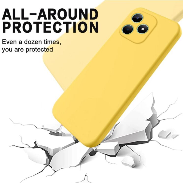 Защитный чехол Deexe Silicone Case для Realme Note 50 - Black: фото 6 из 8