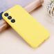 Захисний чохол Deexe Silicone Case для Samsung Galaxy S23 - Yellow (318027Y). Фото 4 з 7