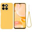 Защитный чехол Deexe Silicone Case для ZTE Blade A35 / Blade A55 - Yellow (367701Y)