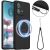 Захисний чохол Deexe Silicone Case with MagSafe для Motorola Edge 40 Neo - Black: фото 1 з 9