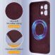Захисний чохол Deexe Silicone Case with MagSafe для OnePlus Nord 6 - Wine Red (411911WR). Фото 8 з 9