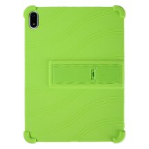 Защитный чехол Deexe Silicone Kickstand для OnePlus Pad 2 Pro - Green: фото 1 из 11