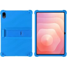 Защитный чехол Deexe Silicone Kickstand для Samsung Galaxy Tab S12 Plus - Dark Blue: фото 1 из 9
