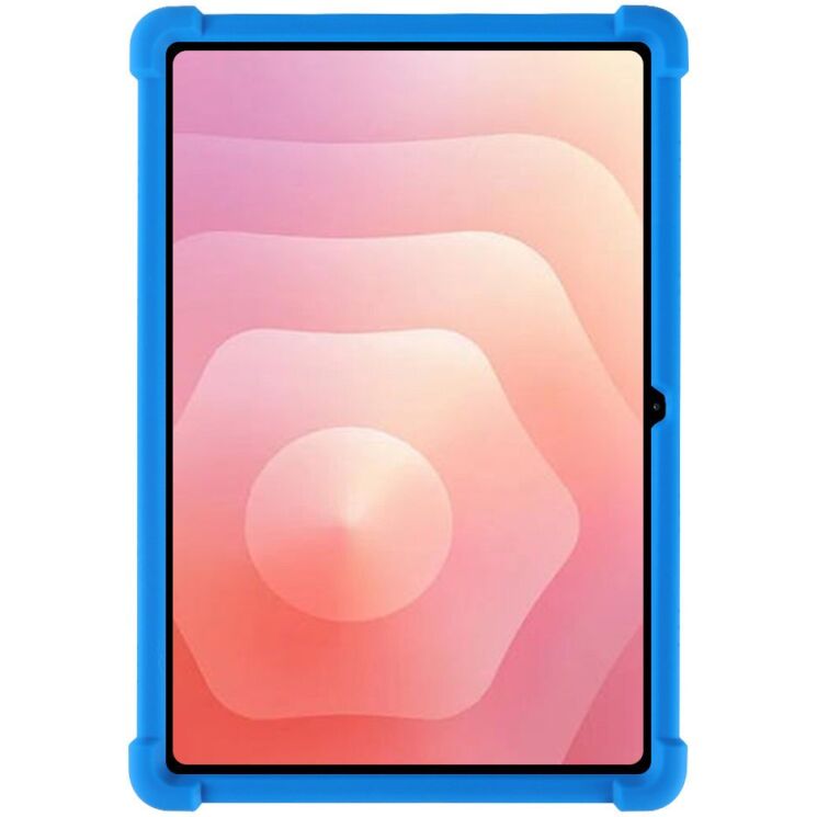 Защитный чехол Deexe Silicone Kickstand для Samsung Galaxy Tab S12 Plus - Dark Blue: фото 2 из 9