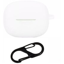 Защитный чехол Deexe Silicone Sleeve для Xiaomi Redmi Buds 8 Pro - White: фото 1 из 8