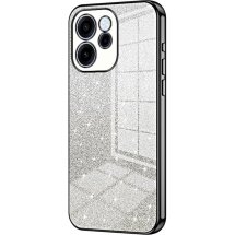 Захисний чохол Deexe Sparkles Cover для OPPO Reno 15 F/FS - Black: фото 1 з 7