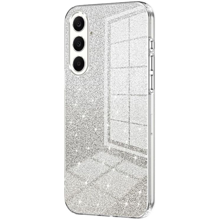 Защитный чехол Deexe Sparkles Cover для Samsung Galaxy A26 (A266) - Transparent: фото 1 из 7