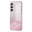 Защитный чехол Deexe Sparkles Cover для Samsung Galaxy A27 (A276) - Pink (408604P)