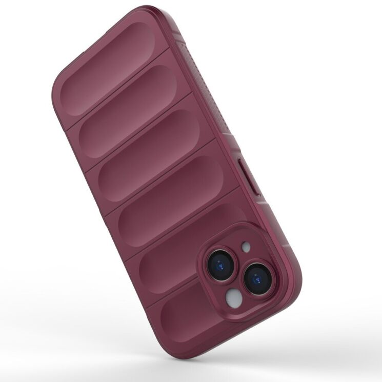 Защитный чехол Deexe Terra Case для Apple iPhone 15 - Wine Red: фото 3 из 7