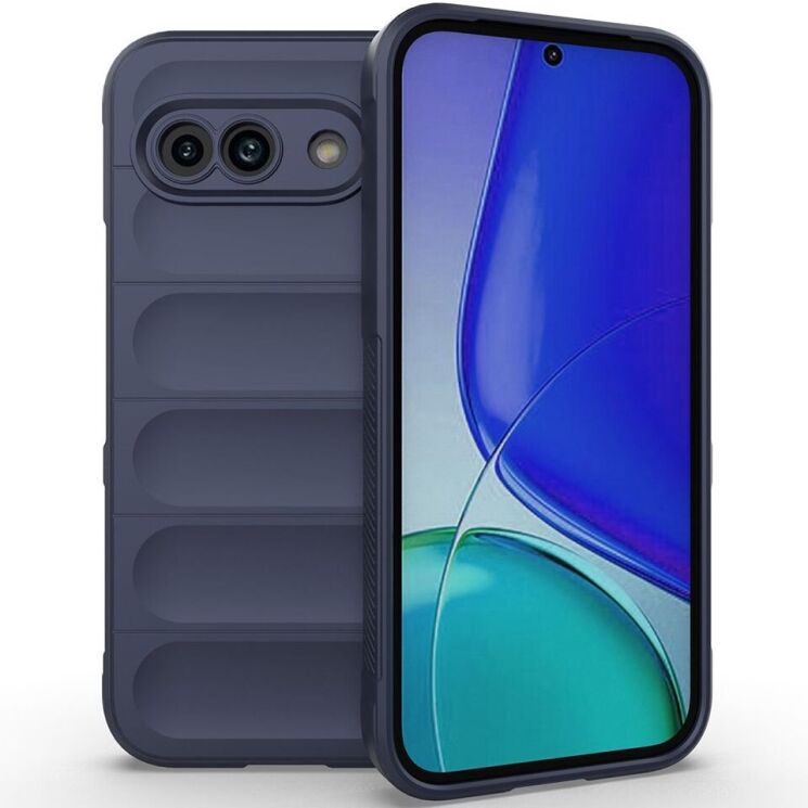 Защитный чехол Deexe Terra Case для Google Pixel 9a - Dark Blue: фото 1 из 4