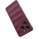 Защитный чехол Deexe Terra Case для Infinix Hot 40 / 40 Pro - Wine Red (344716WR). Фото 3 из 8