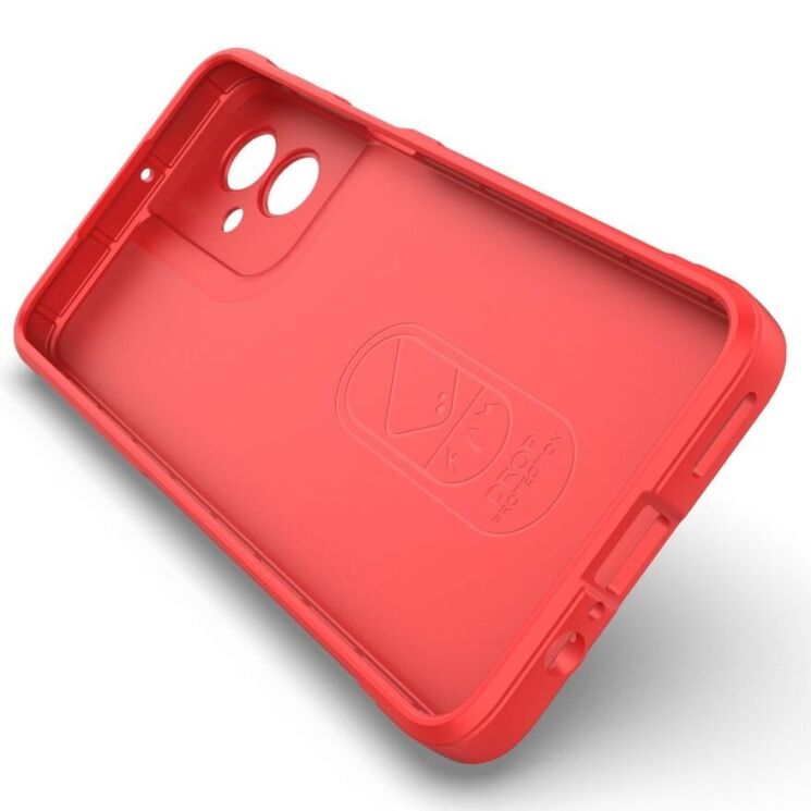 Захисний чохол Deexe Terra Case для Motorola Moto G55 - Red: фото 3 з 6