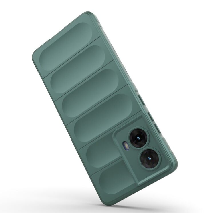 Защитный чехол Deexe Terra Case для Motorola Moto G85 - Green: фото 3 из 9