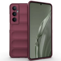 Защитный чехол Deexe Terra Case для Realme C65 - Wine Red: фото 1 из 7