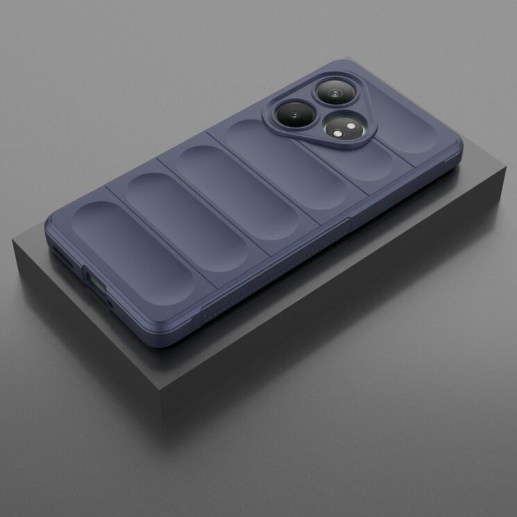 Защитный чехол Deexe Terra Case для Realme GT Neo 6 SE / GT 6T - Dark Blue: фото 2 из 6