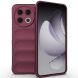 Захисний чохол Deexe Terra Case для TECNO Spark 30 Pro - Wine Red (373612WR). Фото 1 з 6
