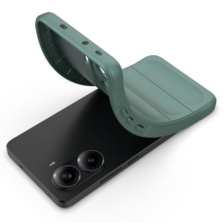 Защитный чехол Deexe Terra Case для Xiaomi Poco X7 Pro - Green: фото 2 из 7