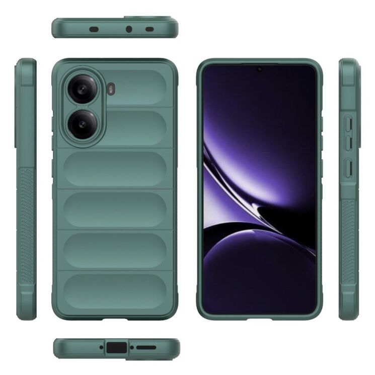 Защитный чехол Deexe Terra Case для Xiaomi Poco X7 Pro - Green: фото 6 из 7