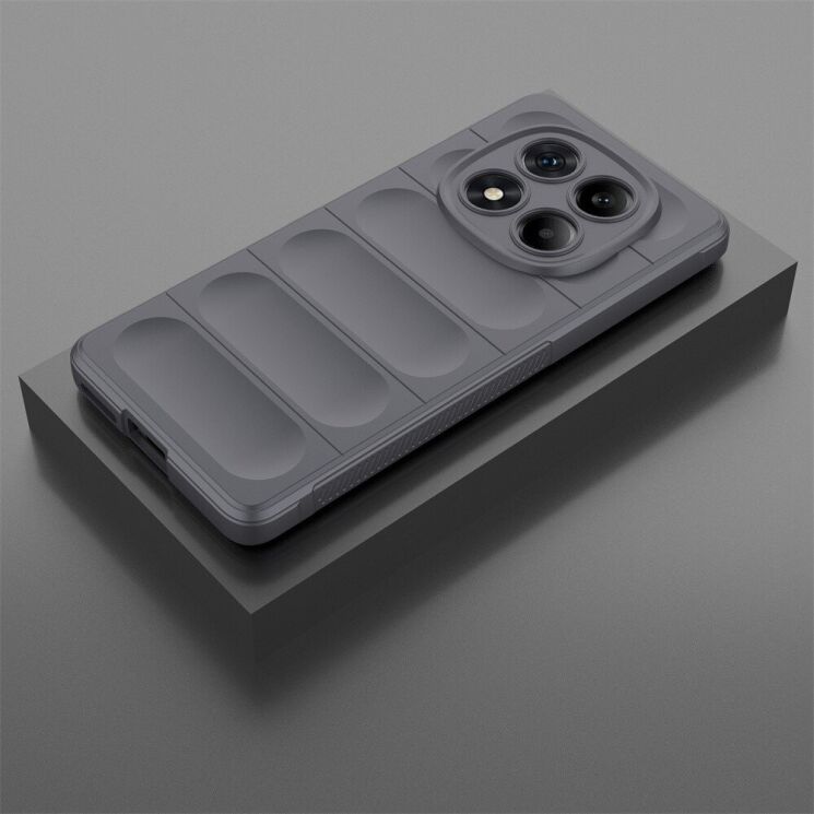 Защитный чехол Deexe Terra Case для Xiaomi Redmi Note 14 Pro - Dark Grey: фото 2 из 5