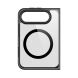 Защитный чехол Dux Ducis Aimo Series (Clear) Magnetic (FF) для iPhone Duo - Black (435002B). Фото 3 из 11