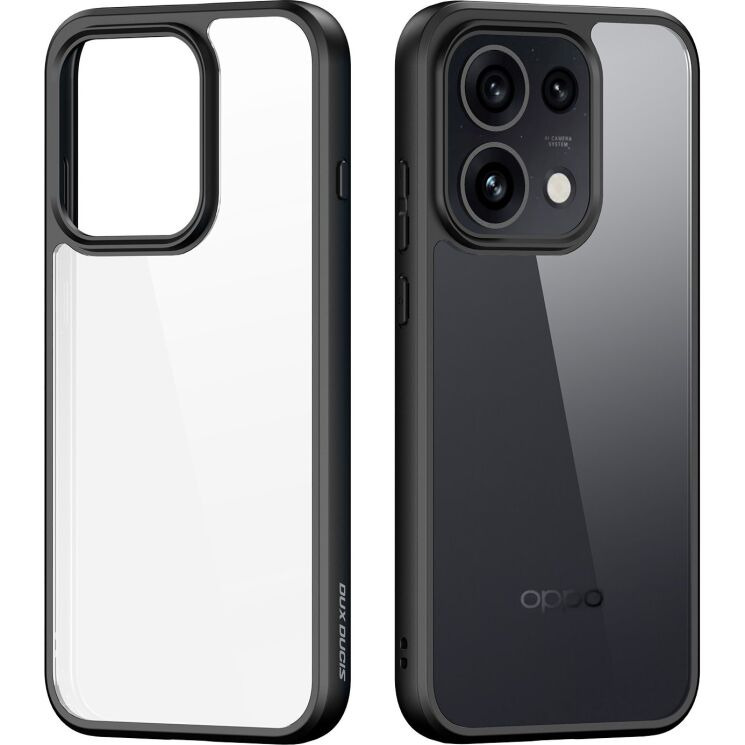 Защитный чехол DUX DUCIS Aimo Series для OPPO Reno 16 / 16 Pro - Black: фото 2 из 10