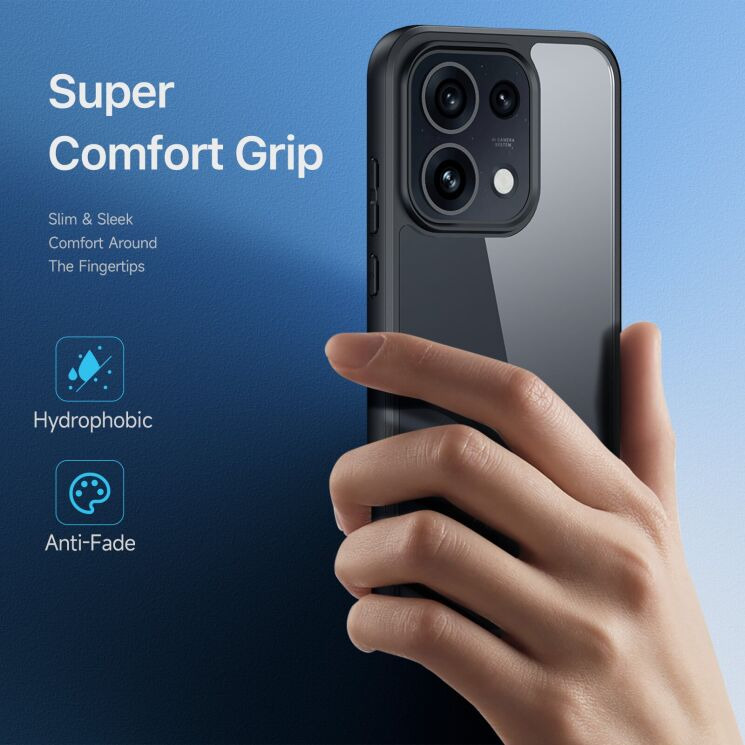Защитный чехол DUX DUCIS Aimo Series для OPPO Reno 16 / 16 Pro - Black: фото 4 из 10