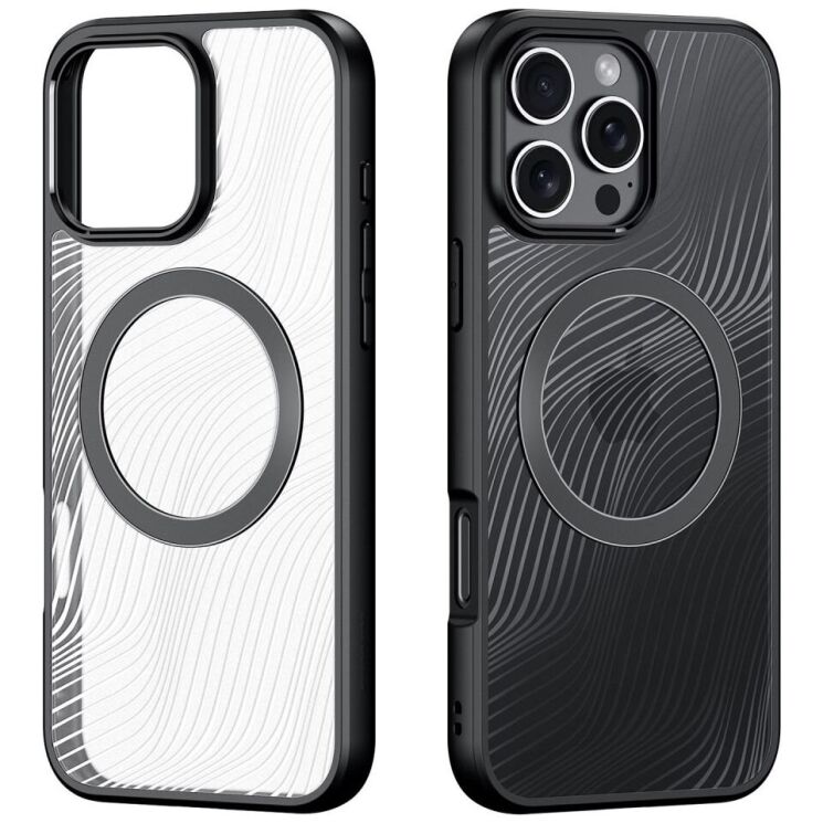 Защитный чехол DUX DUCIS Aimo Series Magnetic (FP) для Apple iPhone 16 Pro Max - Black: фото 2 из 14