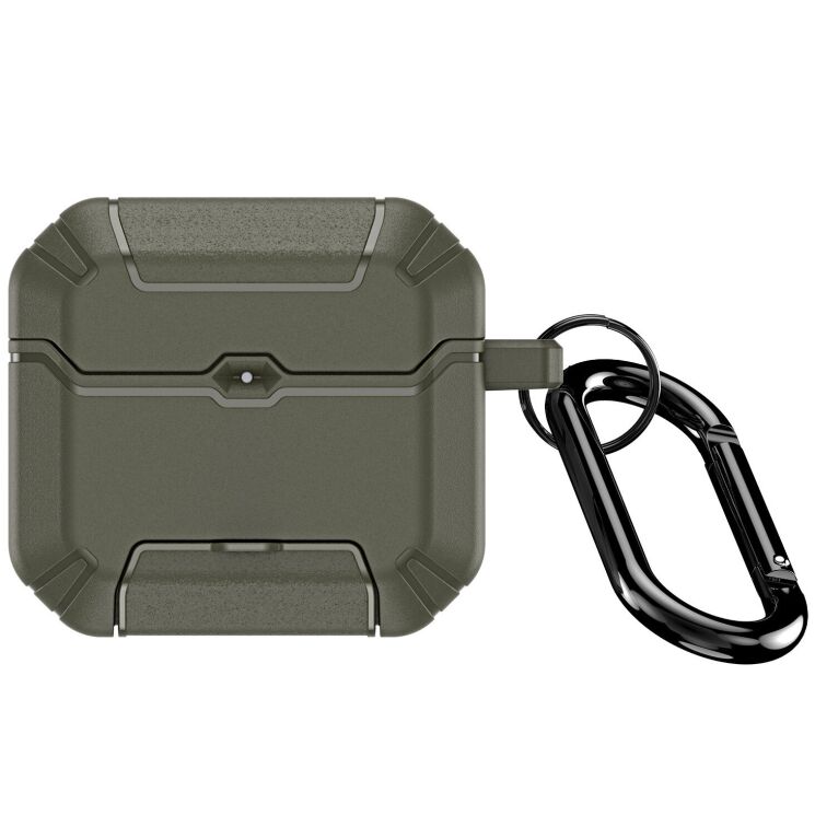 Захисний чохол DUX DUCIS PECS Series для AirPods 4 - Green: фото 2 з 13