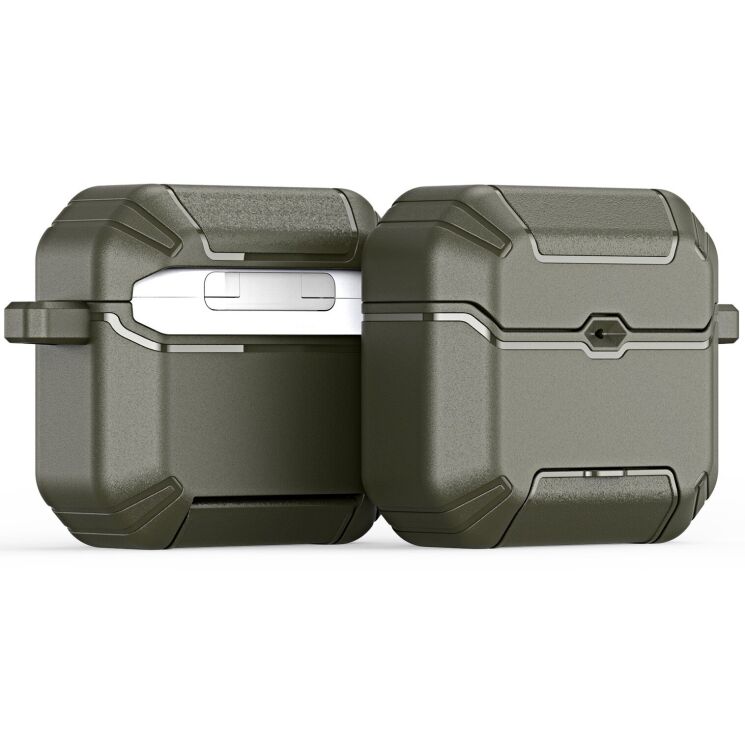 Захисний чохол DUX DUCIS PECS Series для AirPods 4 - Green: фото 1 з 13