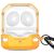 Захисний чохол DUX DUCIS SECC Series для Samsung Galaxy Buds Live / Buds Pro / Buds 2 / Buds 2 Pro / Buds FE - Yellow: фото 1 з 15