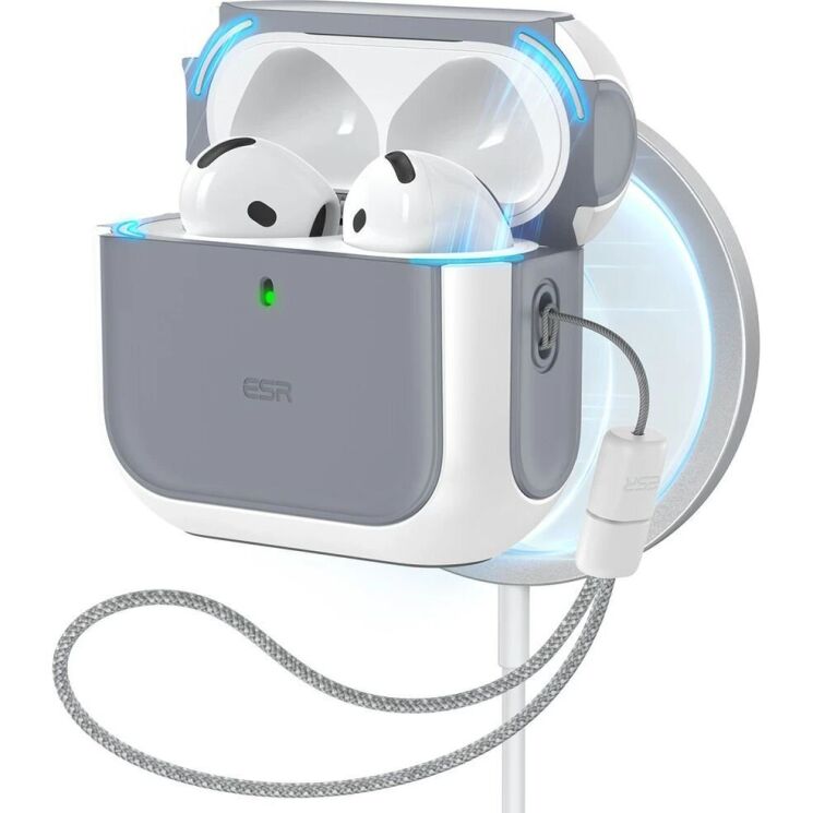Защитный чехол ESR Orbit Halolock для Apple AirPods 4 (4894240217603) - White: фото 1 из 7