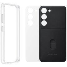 Защитный чехол Frame Case для Samsung Galaxy S23 (S911) EF-MS911CBEGRU - Black: фото 1 из 5