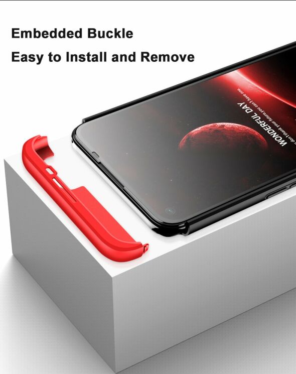 Защитный чехол GKK Double Dip Case для Realme 6 / 6s - Rose Gold: фото 14 из 16