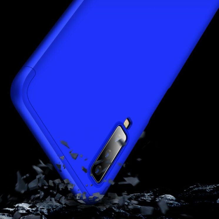 Защитный чехол GKK Double Dip Case для Samsung Galaxy A7 2018 (A750) - Blue (203187L) Защитный чехол GKK Double Dip Case для Samsung Galaxy A7 2018 (A750) - Blue: фото 3 из 11