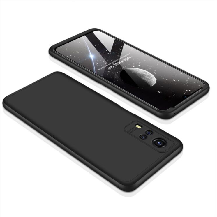 Защитный чехол GKK Double Dip Case для VIVO Y31 / Y53s - Black: фото 6 из 13