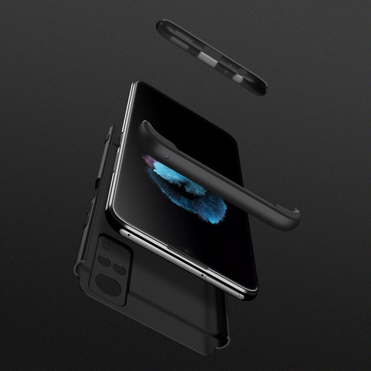 Защитный чехол GKK Double Dip Case для VIVO Y31 / Y53s - Black: фото 3 из 13