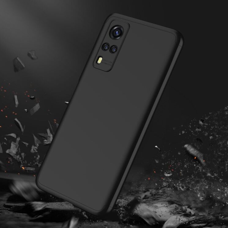 Защитный чехол GKK Double Dip Case для VIVO Y31 / Y53s - Black: фото 5 из 13