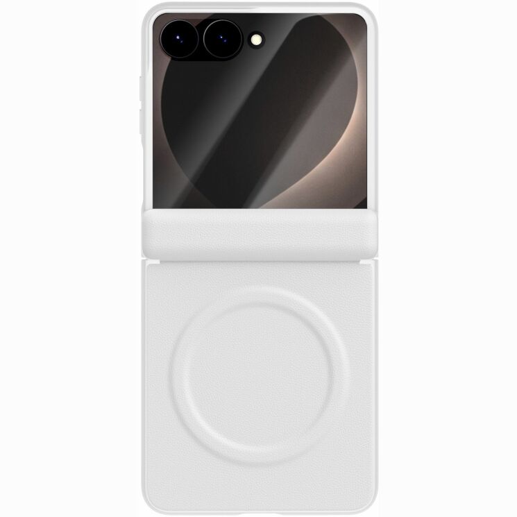 Защитный чехол GKK Magnetic Matte Case для Samsung Galaxy Flip 8 - White (423525W) Защитный чехол GKK Magnetic Matte Case для Samsung Galaxy Flip 8 - White: фото 1 из 5