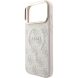 Защитный чехол Guess Embossed 4G Classic MagSafe для iPhone 18 Pro / 17 Pro (GUHMP18LP4MSEGCP) - Pink (423750P). Фото 5 из 7