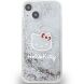 Защитный чехол Hello Kitty Liquid Glitter для Apple iPhone 13 - Transparent (287195T). Фото 2 из 8